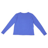 me. Tシャツ レディース 長袖 ミードット ロングTシャツ プルオーバー カットソー シンプル 日本製 薄手 カジュアル おしゃれ トップス flow cotton silk ロングスリーブT me-24200