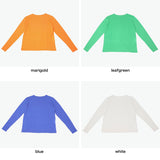 me. Tシャツ レディース 長袖 ミードット ロングTシャツ プルオーバー カットソー シンプル 日本製 薄手 カジュアル おしゃれ トップス flow cotton silk ロングスリーブT me-24200