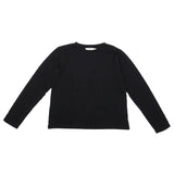 me. Tシャツ レディース 長袖 ミードット ブランド 女性 ナチュラル シルク天竺 カットソー ロングスリーブ 無地 シルク 日本製 薄手 シンプル トップス 手洗い可 washable silk jersey ロングスリーブT me-25412