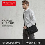 【正規取扱店】マンハッタンパッセージ ショルダーバッグ メンズ レディース 斜めがけバッグ ブランド MANHATTAN PASSAGE 斜めがけ 軽量 大人 通勤 2WAY 手持ち 撥水 6.5L エスト3 B5 フラップショルダーバッグ 2.0 5685