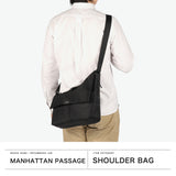 【正規取扱店】 マンハッタンパッセージ ショルダーバッグ メンズ レディース 斜めがけ 軽量 MANHATTAN PASSAGE ブランド カジュアル お出かけ 日常使い 旅行 レジャー 撥水 A4 6.5L エスト3.1 アーバンショルダーバッグ 5700
