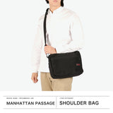 【正規取扱店】 マンハッタンパッセージ ショルダーバッグ メンズ 斜めがけバッグ MANHATTAN PASSAGE ショルダー ナイロン ブランド タブレット 9L A4 デザインソリューション オーガナイズド デイバッグ15 8080
