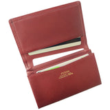 Pemegang Kad Perniagaan Feson Feson Kip Water Shibo-Style Gusset Holder Leather Leather Leather Leather Card Case Mi05-007