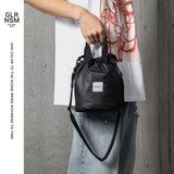 【正規品1年保証】 マキャベリック ショルダーバッグ メンズ レディース 斜めがけバッグ MAKAVELIC 斜め掛け ブランド 大人 2WAY 小さめ 巾着 巾着バッグ 撥水 おしゃれ RICO BLEST MID SHOULDER BAG 3125-10506