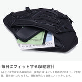 【正規品1年保証】 マキャベリック メッセンジャーバッグ メンズ レディース 大きめ ブランド 防水 MAKAVELIC ショルダーバッグ 斜めがけ 撥水 黒 PC 14インチ A4 SQUAD DELTA MESSENGER BAG 3125-10512