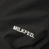 ミルクフェド リュック レディース 通学 MILKFED. 通学リュック デイパック 大きめ おしゃれ カジュアル かわいい 女子高生 ブランド 通勤 旅行 黒 ブラック A4 23L PC収納 13inch DAILY DAYPACK 103251053008