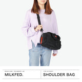 ミルクフェド ショルダーバッグ レディース 斜めがけバッグ 小さめ MILKFED. バッグ 斜めがけ 軽量 おしゃれ カジュアル かわいい ブランド ミニショルダー 2WAY 手持ち A5 DAILY SHOULDER BAG 103251053010