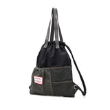 ミルクフェド リュック レディース 通学 MILKFED. ナップサック バッグ 軽量 軽い おしゃれ かわいい 2WAY 背負い 肩がけ トート 巾着 通勤 カジュアル リュックサック 女子 ブランド A4 MULTI COLOR KNAPSACK 103252053004