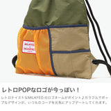 ミルクフェド リュック レディース 通学 MILKFED. ナップサック バッグ 軽量 軽い おしゃれ かわいい 2WAY 背負い 肩がけ トート 巾着 通勤 カジュアル リュックサック 女子 ブランド A4 MULTI COLOR KNAPSACK 103252053004