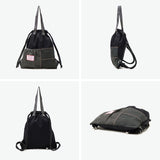 ミルクフェド リュック レディース 通学 MILKFED. ナップサック バッグ 軽量 軽い おしゃれ かわいい 2WAY 背負い 肩がけ トート 巾着 通勤 カジュアル リュックサック 女子 ブランド A4 MULTI COLOR KNAPSACK 103252053004