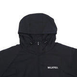 ミルクフェド パーカー レディース 薄手 UVカット MILKFED. トップス UV 紫外線対策 UPF50+ 吸水速乾 超軽量 ラッシュガード おしゃれ 無地 ボーダー 海 プール MILKFED.×OP RASH GUARD ZIP HOODIE 103252012001
