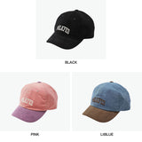 ミルクフェド キャップ レディース コーデュロイ MILKFED. 秋冬 帽子 ロゴ ブリムキャップ ショートブリム 秋 冬 かわいい おしゃれ ガーリー カジュアル ロゴキャップ シンプル バイカラー LOGO CORDUROY CAP 103253051005