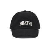 ミルクフェド キャップ レディース コーデュロイ MILKFED. 秋冬 帽子 ロゴ ブリムキャップ ショートブリム 秋 冬 かわいい おしゃれ ガーリー カジュアル ロゴキャップ シンプル バイカラー LOGO CORDUROY CAP 103253051005