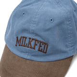 ミルクフェド キャップ レディース コーデュロイ MILKFED. 秋冬 帽子 ロゴ ブリムキャップ ショートブリム 秋 冬 かわいい おしゃれ ガーリー カジュアル ロゴキャップ シンプル バイカラー LOGO CORDUROY CAP 103253051005