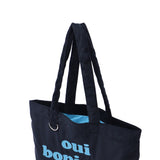 ミルクフェド トートバッグ レディース 大きめ MILKFED. 軽量 大学生 かわいい 軽い トート バッグ ロゴ 横型 肩掛け おしゃれ 女子 ブランド 手持ち ロゴトート A4 LOGO FLUFFY BAG 103253053006