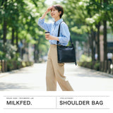 ミルクフェド ショルダーバッグ レディース A4 MILKFED. バッグ 斜めがけ ブランド 軽量 軽い ショルダー 女性 女子 斜め掛け 大人 シンプル カジュアル 通勤 通学 おしゃれ SOLID SHOULDER BAG 103253053002