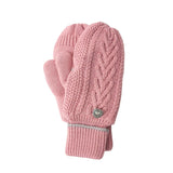 ミルクフェド 手袋 レディース 防寒 指なし MILKFED. かわいい ミトン ブランド 女性 ケーブル編み ハート グローブ 大人 人気 裏ボア フィンガーレス おしゃれ 2WAY HEART CABLE MITTENS 103254054004