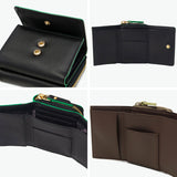 ミルクフェド 財布 レディース コンパクト MILKFED. 三つ折り財布 ブランド 小銭入れあり 本革 革 レザー 三つ折り ミニ財布 ミニ 小さい かわいい おしゃれ LOGO TRIFOLD LEATHER WALLET 103254054007