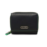 ミルクフェド 財布 レディース コンパクト MILKFED. 三つ折り財布 ブランド 小銭入れあり 本革 革 レザー 三つ折り ミニ財布 ミニ 小さい かわいい おしゃれ LOGO TRIFOLD LEATHER WALLET 103254054007