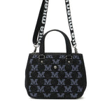 ミラ・ミラン トートバッグ ハンドバッグ メンズ レディース 2WAY mila milan ミニトート ブランド 小さめ 手持ち ショルダー ストラップ 自立 キャンバス ロゴ おしゃれ 小型 ミケーレ ミニトートバッグ 267521