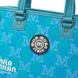 ミラ・ミラン トートバッグ ハンドバッグ メンズ レディース 2WAY mila milan ミニトート ブランド 小さめ 手持ち ショルダー ストラップ 自立 キャンバス ロゴ おしゃれ 小型 ミケーレ ミニトートバッグ 267521