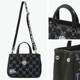ミラ・ミラン トートバッグ ハンドバッグ メンズ レディース 2WAY mila milan 斜め掛け ブランド 小さめ 手持ち ショルダー ストラップ 自立 キャンバス ロゴ おしゃれ B5 ミケーレ ミニトートバッグ 267522