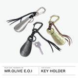 ミスターオリーブ E.O.I シューホーン 携帯用 MR.OLIVE E.O.I 靴べら 真鍮 レザー キーリング カラビナ ブランド おしゃれ 携帯靴べら 日本製 POLISHED STEER LEATHER BRASS SHOE HORN KEY RING ME361