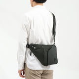 콧수염 바디 가방 콧수염 주후 2way 숄더백 대각선 대각선 1 숄더백 얇은 가방 라벨 수확 레이블 남성 숙녀 Juo-4785