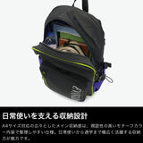 ムスタッシュ エヴァンゲリオン リュック MOUSTACHE レディース メンズ 大容量 通学 バッグ 軽量 大きめ ブランド スクールリュック A4 PC 14インチ マチ拡張 24~30L エヴァンゲリオンコラボ MEV-4008