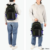 ムスタッシュ エヴァンゲリオン リュック MOUSTACHE レディース メンズ 大容量 通学 バッグ 軽量 大きめ ブランド スクールリュック A4 PC 14インチ マチ拡張 24~30L エヴァンゲリオンコラボ MEV-4008