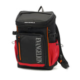 ムスタッシュ エヴァンゲリオン リュック MOUSTACHE レディース メンズ 大容量 通学 バッグ 軽量 大きめ ブランド スクールリュック A4 PC 14インチ マチ拡張 BOX型 24~30L エヴァンゲリオンコラボ MEV-4007