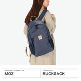 モズ リュック レディース 通勤 通学 moz リュックサック バッグ 軽量 軽い おしゃれ 旅行 黒 パソコン PC シンプル ブランド かわいい カジュアル ナイロン A4 17L 撥水 ZZOK 多機能リュックサック ZZOK-02