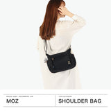 モズ ショルダーバッグ レディース 小さめ moz バッグ 大人 軽量 軽い 斜めがけ ブランド おしゃれ ショルダー 3.5L A5 コンパクト 撥水 斜めがけバッグ ミニショルダーバッグ ペットボトル ZLQK SERIES ZLQK-01