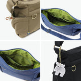 モズ ショルダーバッグ レディース 小さめ moz バッグ 大人 軽量 軽い 斜めがけ ブランド おしゃれ ショルダー 3.5L A5 コンパクト 撥水 斜めがけバッグ ミニショルダーバッグ ペットボトル ZLQK SERIES ZLQK-01