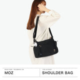 モズ ショルダーバッグ レディース moz バッグ 大人 軽量 軽い 斜めがけ ブランド おしゃれ ショルダー 7.5L B5 撥水 斜めがけバッグ 斜め掛け 大きめ 女性 カジュアル 横型 シンプル ZLQK SERIES ZLQK-02