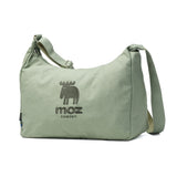モズ ショルダーバッグ レディース メンズ ブランド おしゃれ 大きめ 軽量 軽い moz 斜めがけ 肩掛け キャンバス 帆布 カジュアル シンプル ニュースペーパーバッグ 横型 ワンショルダー A4 15L ZZHC ZZHC-07