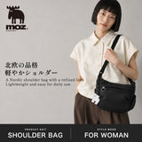 モズ ショルダーバッグ レディース ブランド おしゃれ 軽量 軽い 小さめ moz 防水 斜めがけバッグ 肩掛け ショルダー かわいい コンパクト ミニ 横型 シンプル カジュアル アウトドア 丈夫 北欧 A5 4L ZZRK ZZRK-01C