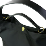 マリンデイ トートバッグ レディース A4 軽量 MARINEDAY ナイロン 2WAYトート バッグ 肩掛け 手持ち ハンドル レザー 大人 ブランド きれいめ 上品 おしゃれ 無地 日本製 2WAY 66NYLON×栃木レザー MINIFISH