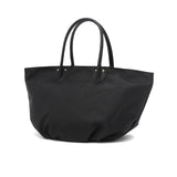 マリンデイ トートバッグ レディース ファスナー付き ブランド MARINEDAY 軽量 軽い 旅行 ナイロン シンプル カジュアル おしゃれ 上品 大人 横型 無地 底鋲 B5 日本製 66NYLON×姫路レザー DAISY