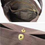 マリンデイ トートバッグ レディース A4 大きめ MARINEDAY バッグ トート 縦 通勤 軽量 ブランド 肩掛け 神戸 大人 ナイロン おしゃれ 日本製 シンプル 無地 カジュアル 66NYLON×栃木レザー ワンハンドルトート FREDERICK