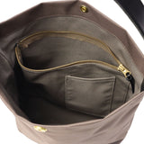 マリンデイ トートバッグ レディース A4 大きめ MARINEDAY バッグ トート 縦 通勤 軽量 ブランド 肩掛け 神戸 大人 ナイロン おしゃれ 日本製 シンプル 無地 カジュアル 66NYLON×栃木レザー ワンハンドルトート FREDERICK