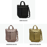 マリンデイ ヘルメットバッグ ミニ MARINEDAY バッグ 2WAY ショルダーバッグ 斜めがけバッグ トートバッグ 2WAYショルダーバッグ レディース 小さめ A4 ナイロン ショルダー 日本製 66NYLON×姫路レザー M-HELMET