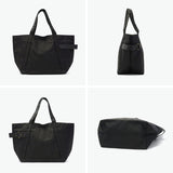 マリンデイ トートバッグ レディース A4 大きめ MARINEDAY バッグ ブランド 横 ナイロン トート 大人 大容量 肩掛け おしゃれ シンプル きれいめ カジュアル 女性 日本製 66NYLON×姫路レザー TENDER2