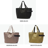 マリンデイ トートバッグ レディース A4 大きめ MARINEDAY バッグ ブランド 横 ナイロン トート 大人 大容量 肩掛け おしゃれ シンプル きれいめ カジュアル 女性 日本製 66NYLON×姫路レザー TENDER2