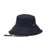 Milsa Hat for Women Milsa UV Perlindungan Kapas Sederhana Mesin Mudah Boleh Dibasuh Topi Sun Luar Lebar Bergaya Bergaya Tali Dagu Deep With Chin Tali 1st Gred Light Menyekat Pencegahan Debunga Casablanca 251-061210