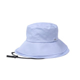 Milsa Hat for Women Milsa UV Perlindungan Kapas Sederhana Mesin Mudah Boleh Dibasuh Topi Sun Luar Lebar Bergaya Bergaya Tali Dagu Deep With Chin Tali 1st Gred Light Menyekat Pencegahan Debunga Casablanca 251-061210