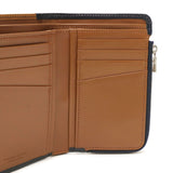 【正規取扱店】 マスターピース 財布 メンズ レディース 二つ折り master-piece 二つ折 2つ折り ブランド 本革 日本製 大人 シンプル レザー 小銭入れ Notch ミドルファスナーウォレット 223051