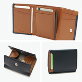 【正規取扱店】 マスターピース 財布 メンズ レディース コンパクト master-piece 本革 ブランド 日本製 三つ折り財布 ウォレット 革 レザー 小さめ ミニ財布 カード入れ Notch ミドルウォレット 223053