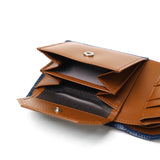 【正規取扱店】 マスターピース 財布 メンズ レディース コンパクト 二つ折り master-piece 二つ折り財布 二つ折 ブランド 小さめ 本革 革 小銭入れ カード収納 カードがたくさん入る 日本製 Notch 223052