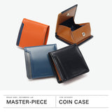 【正規取扱店】 マスターピース コインケース メンズ レディース master-piece 小銭入れ 財布 BOX型 ボックス型小銭入れ 本革 レザー 革 ミニ 小さい ミニ財布 コンパクト 軽量 日本製 Notch 223061